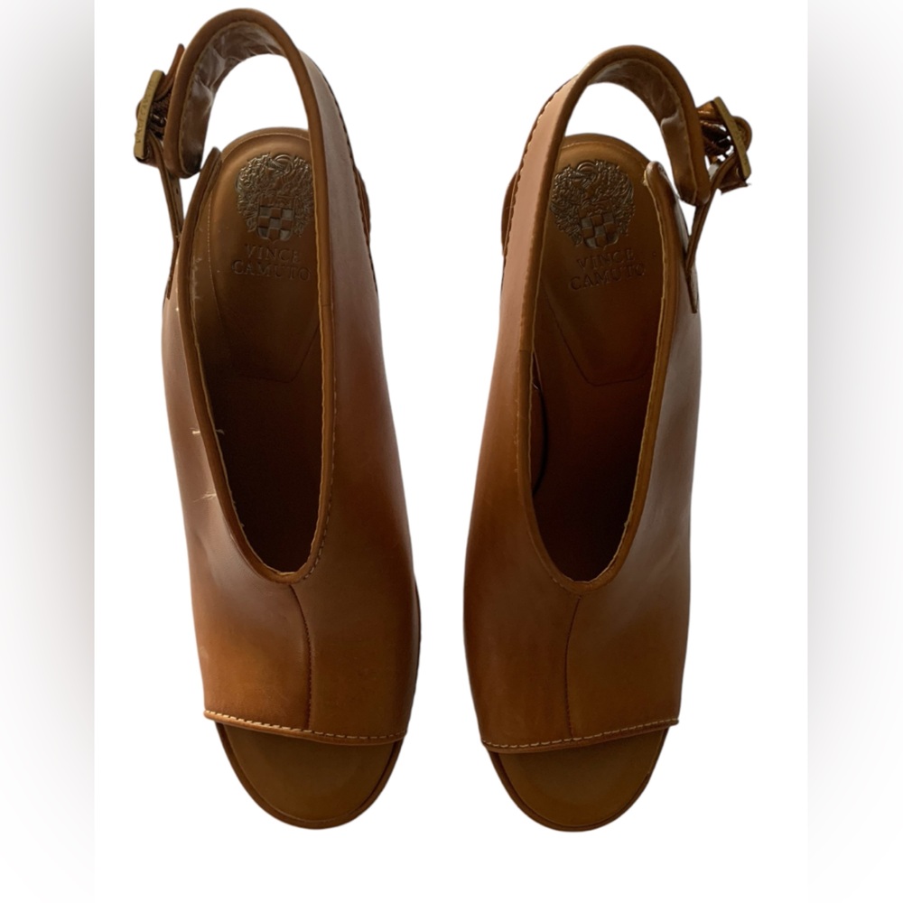 Vince Camuto Fandree sandal Golden Walnut